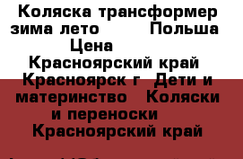 Коляска-трансформер зима-лето Teddy (Польша) › Цена ­ 4 500 - Красноярский край, Красноярск г. Дети и материнство » Коляски и переноски   . Красноярский край